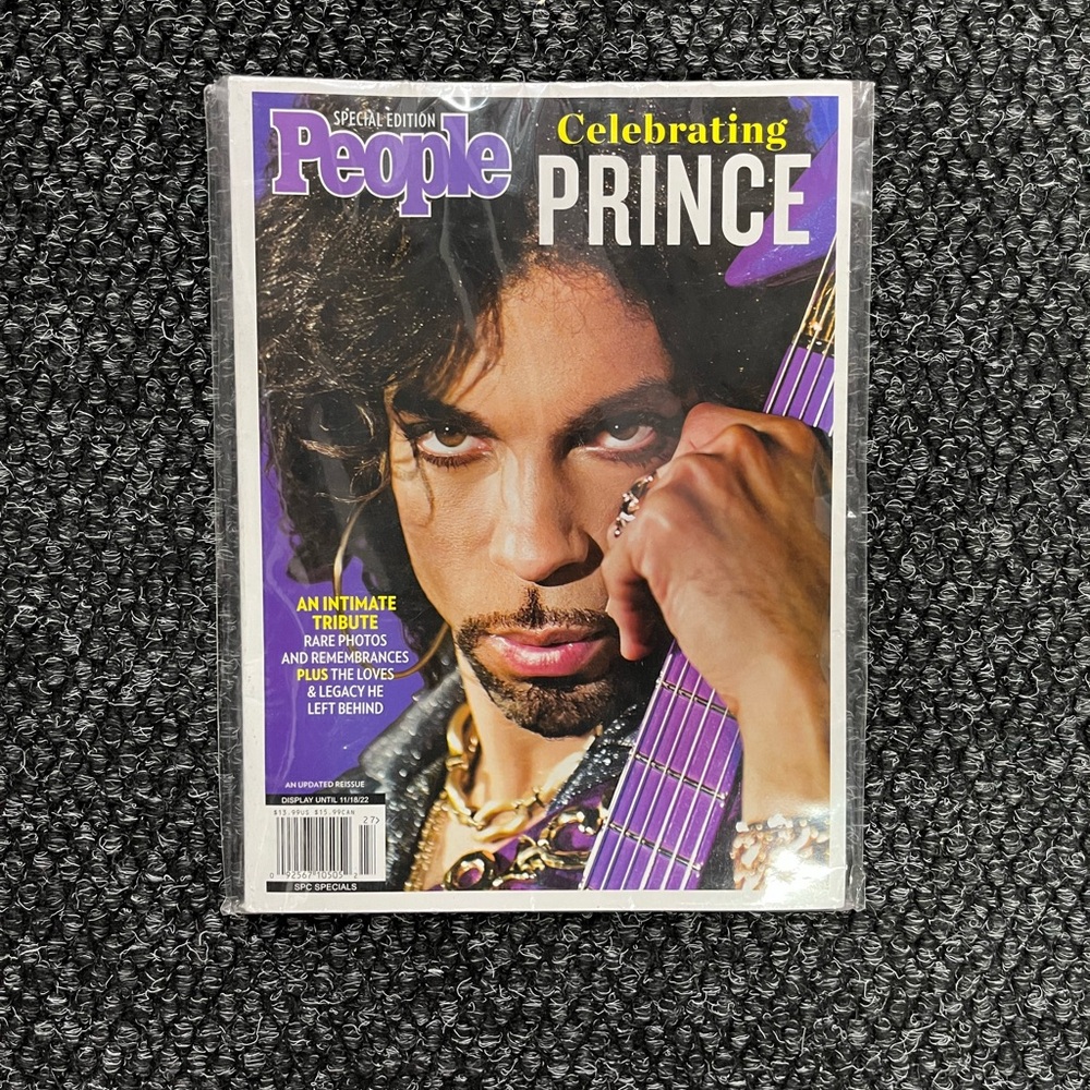 New People Magazine Special Edition Celebrating Prince in Plastic Casing 2022